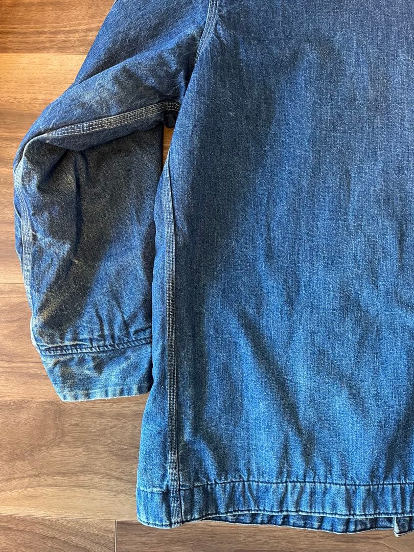 70s Sears work leisure USA デニム カバーオール XL