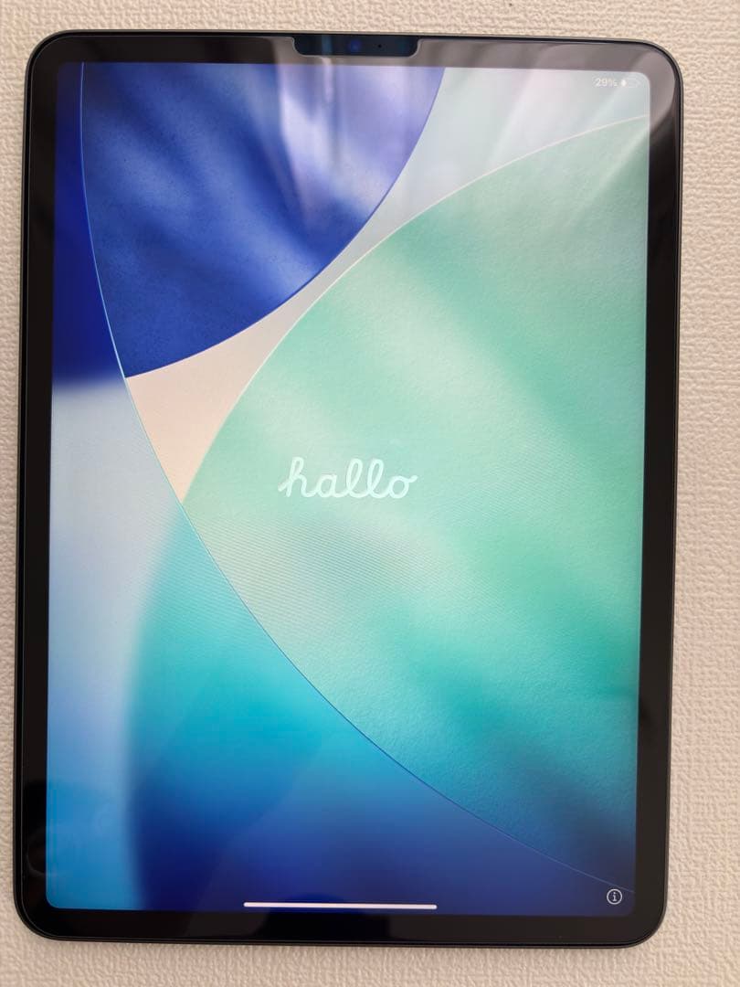 iPad Pro 11インチ 第3世代 128GB / ガラスフィルム、ケース付