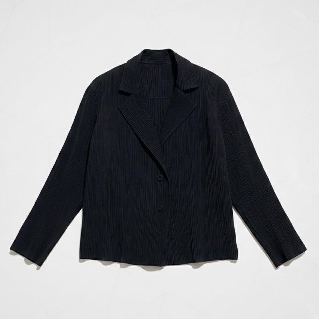 ISSEY MIYAKE FETE プリーツ加工 テーラードジャケット