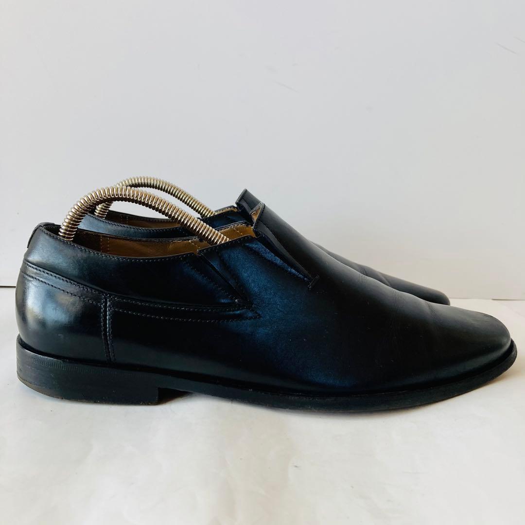 ルイ ヴィトン 黒 ローファー 25cm 除菌・消臭済み