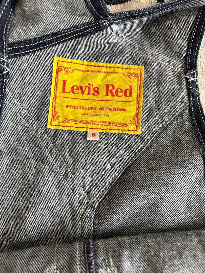 Levi's Red　オーバーオール Sサイズ