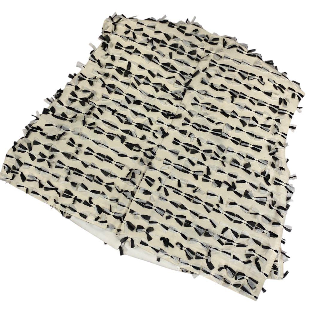 shirocon シロコン ヨリyori ミニリボンショートジレ