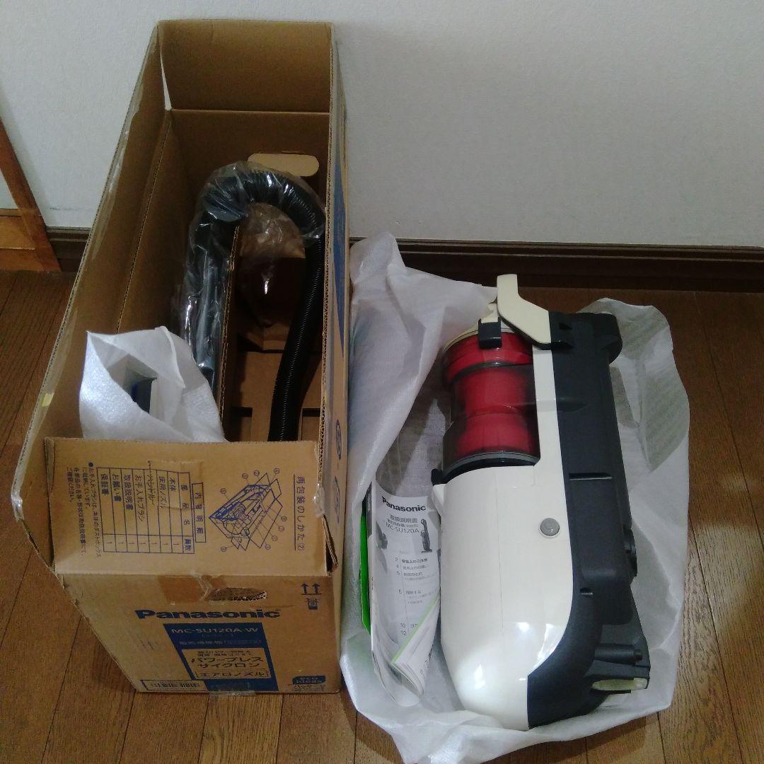 Panasonic スティッククリーナー MC-SU120A-W