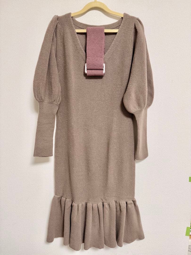 herlipto 初期 ニットワンピース 美品