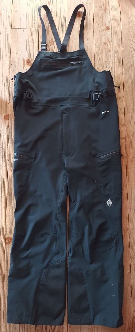 Mont-Bell パウダートラックビブ L-Sサイズ GORE-TEX 黒