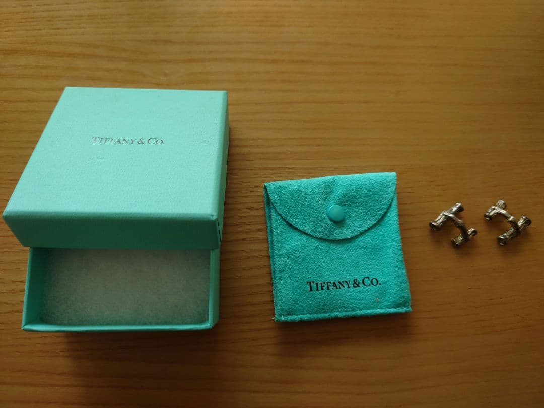 Tiffany & Co. 　ティファニーカフリンクス　　付属の箱、袋付き