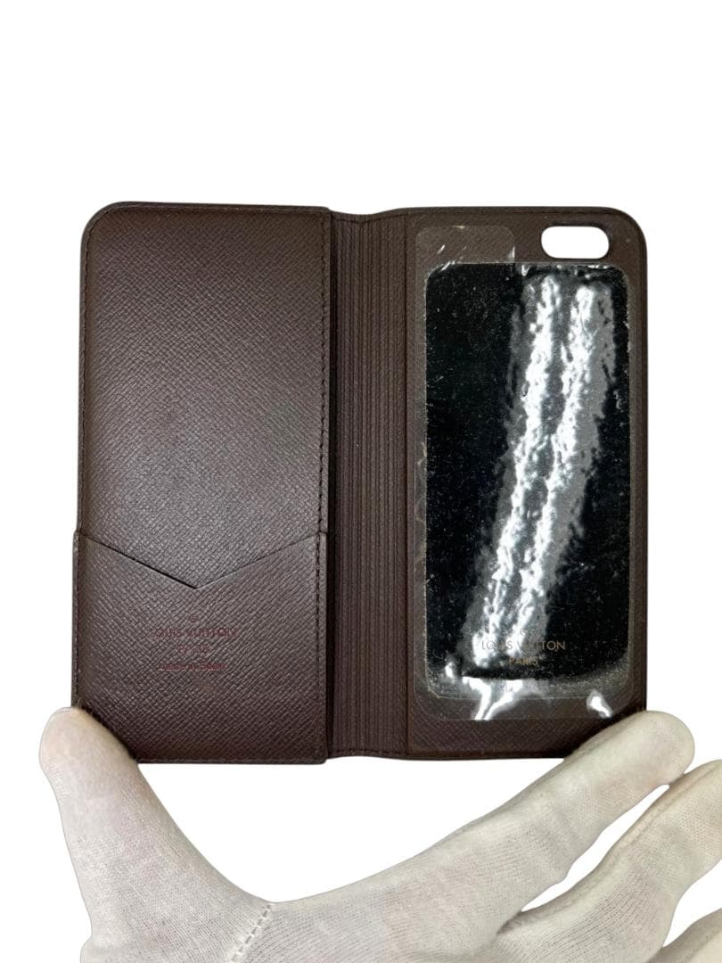 LOUIS VUITTON　フォリオダミエ・エベヌ・iPhone6　N61242