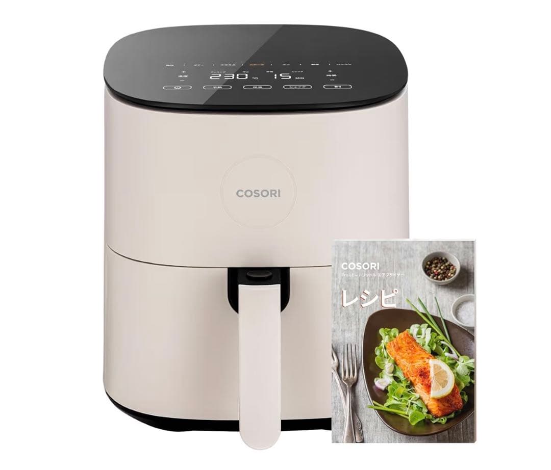 COSORI コソリ ノンフライヤー 4.7L アイボリー CAF-L501