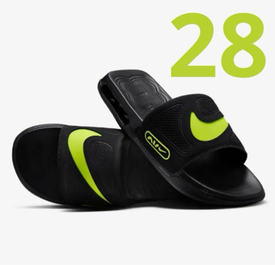 完売品28センチ エアマックス サンダル NIKE ブラック×サイバー　新品