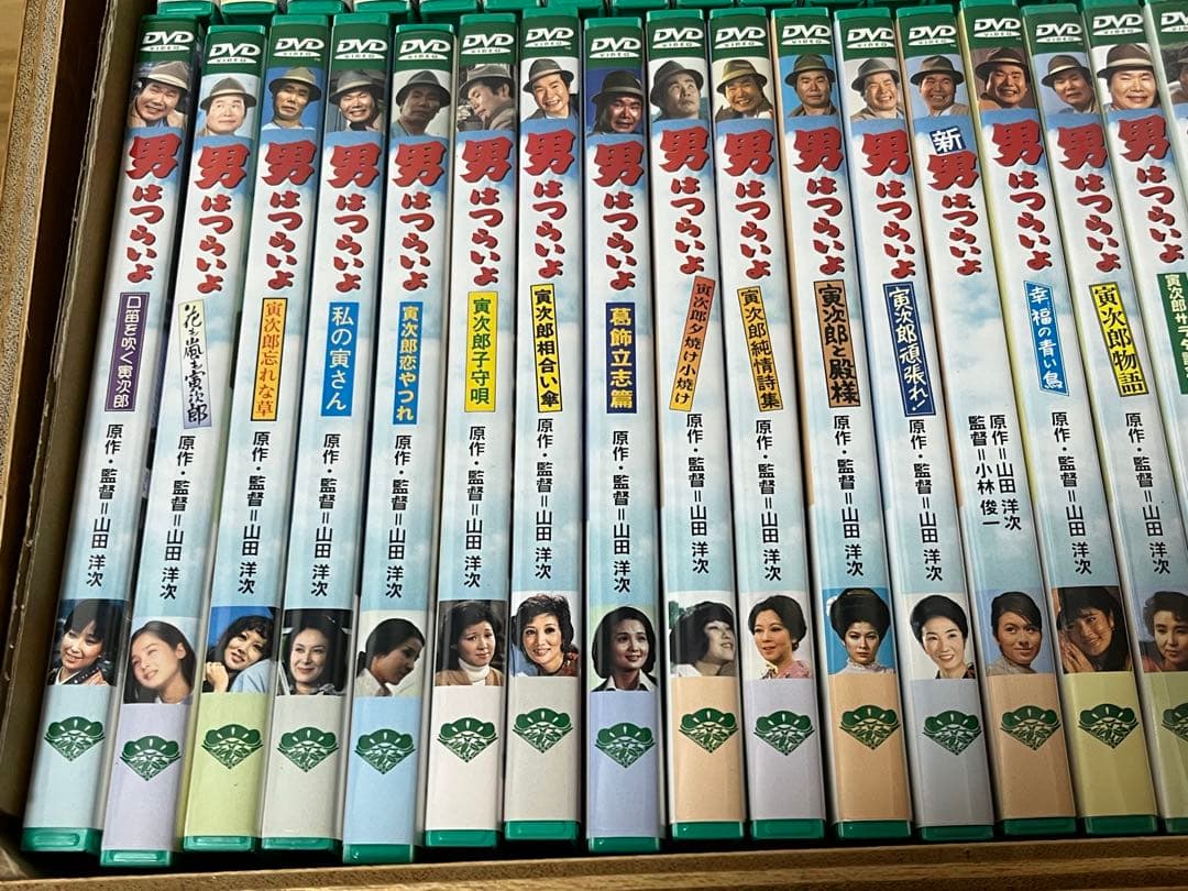 男はつらいよ DVD 全49本　木製ボックス付き