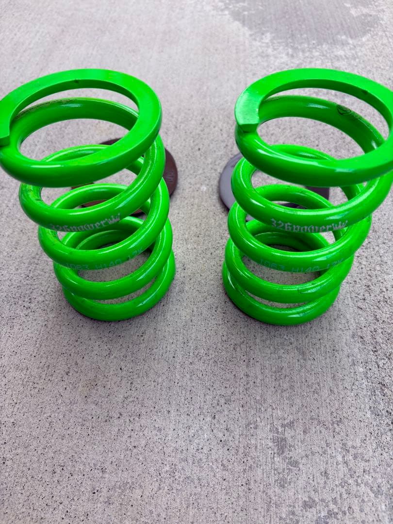 326power チャラバネ ID63 H140 12kグリーン