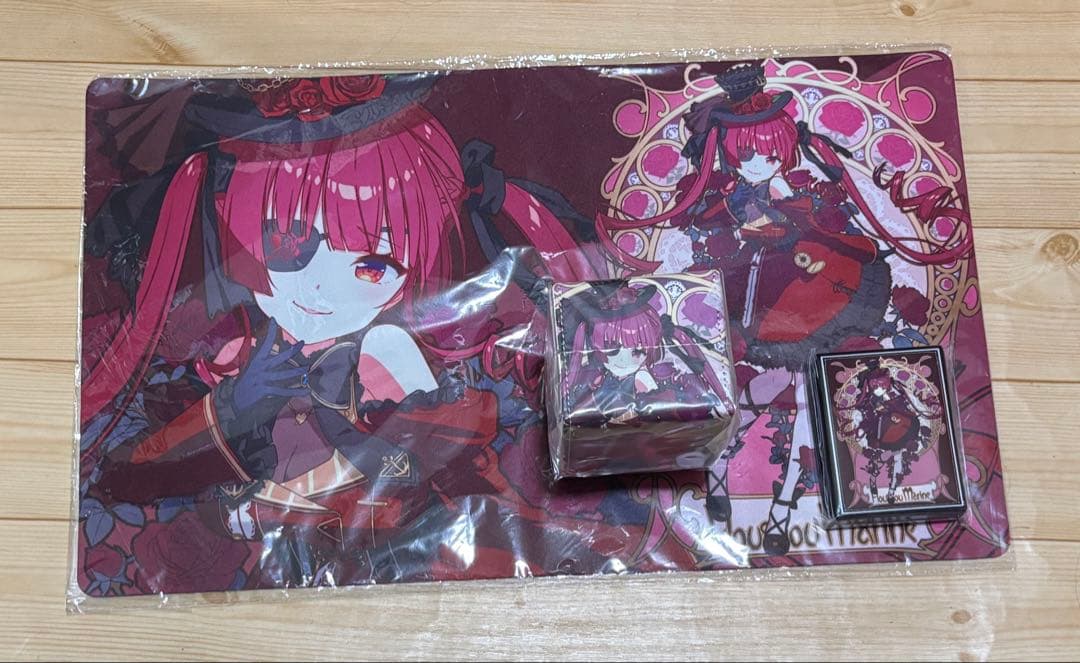 【執事】宝鐘マリン ホロカ スリーブ プレイマット　デッキケース