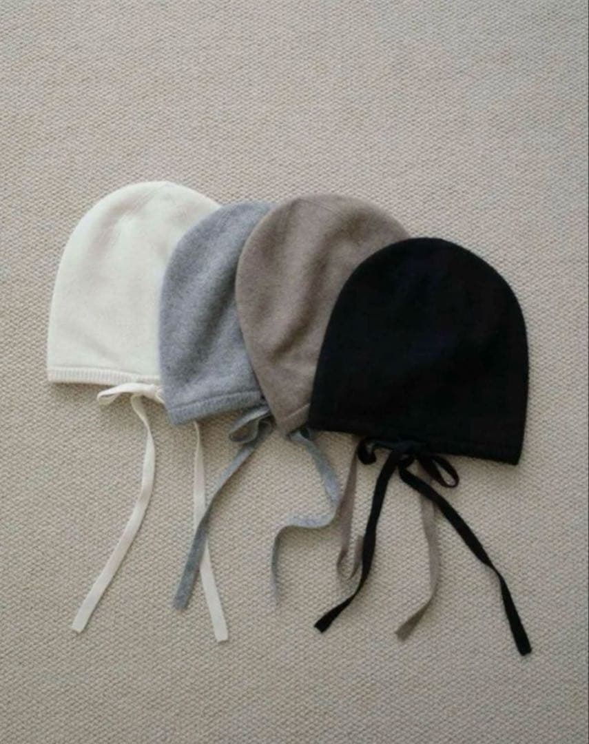 Bucktail Knit Beanie black 新品未使用