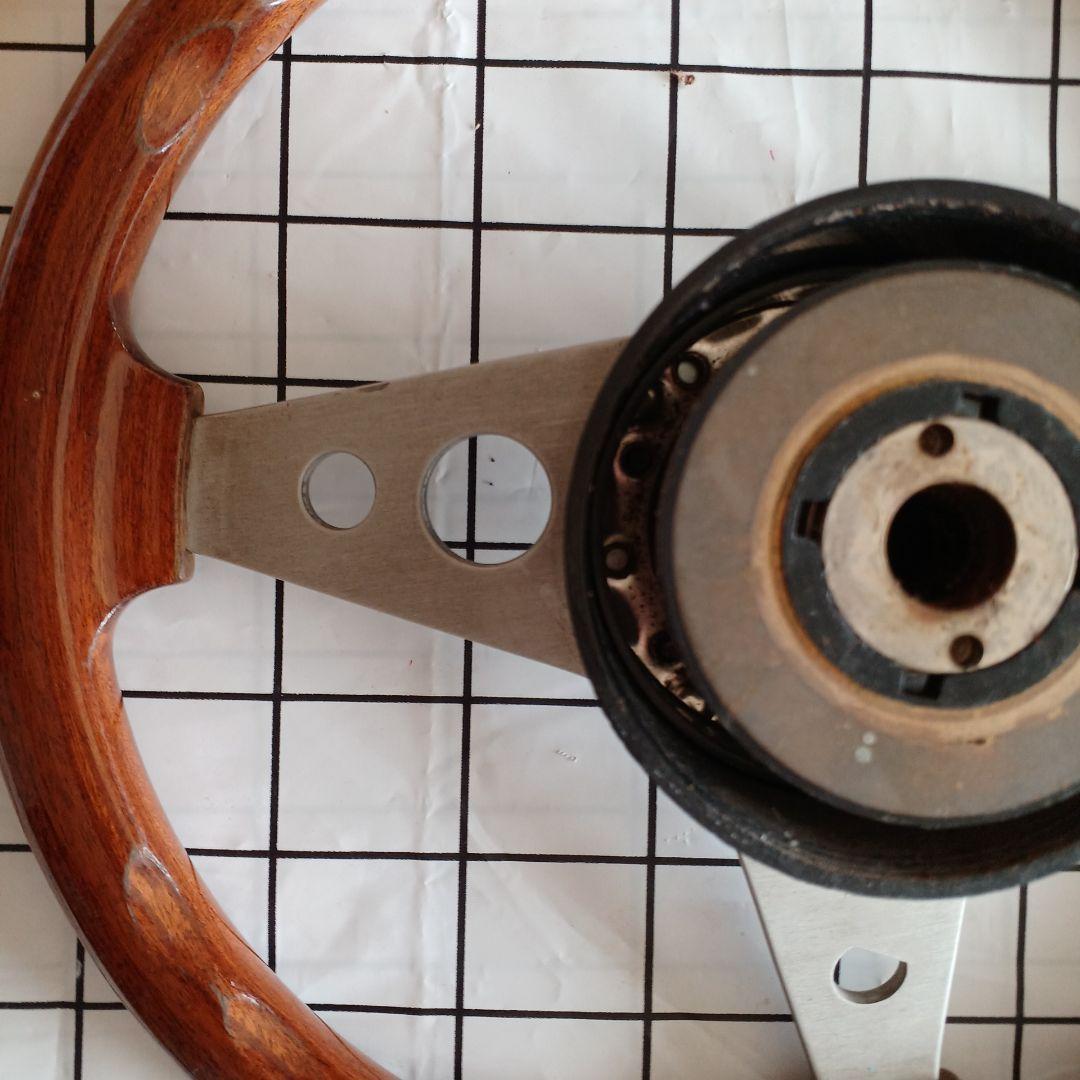 木目調ハンドル　33センチ