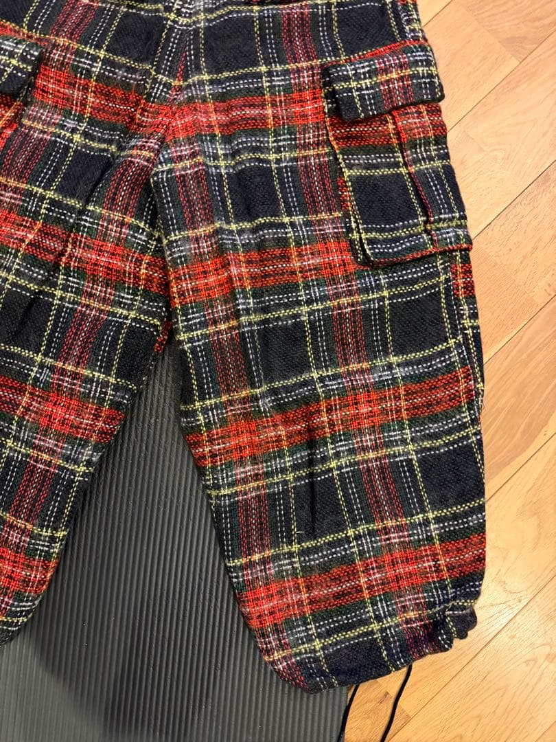 Needles H.D. BDUパンツウールシャギープラッド