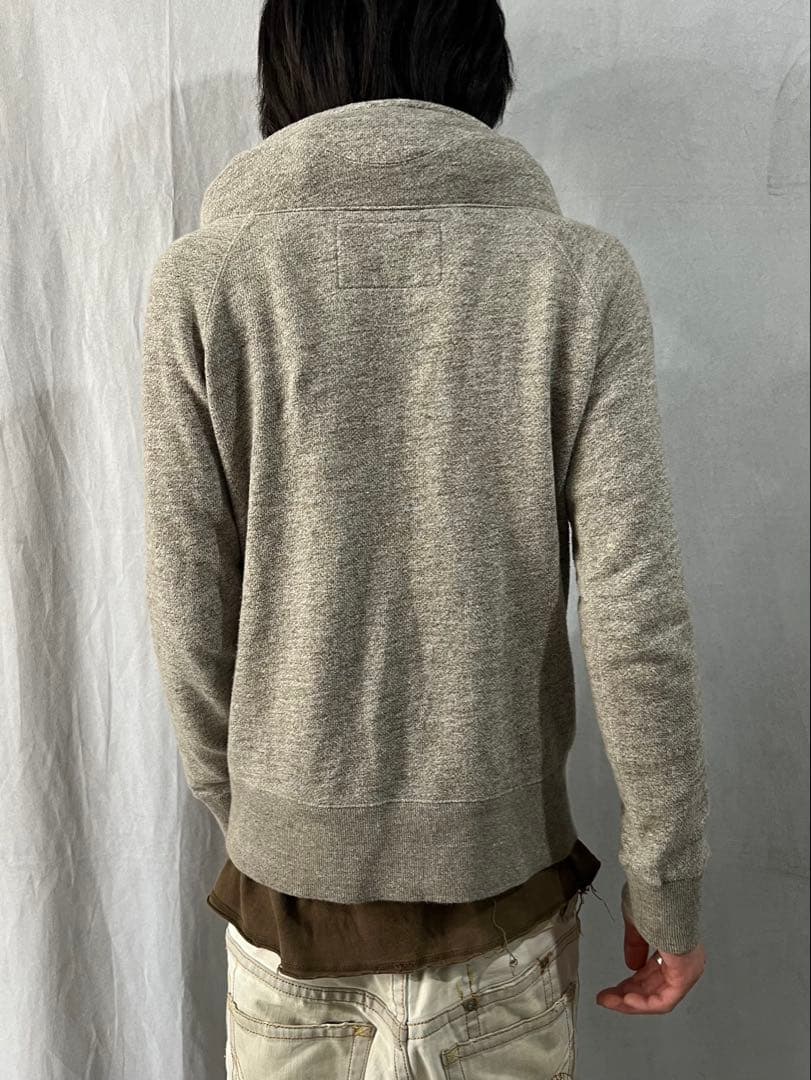 トップス NATURALVINTAGEGOA\"VolumeNeckSweatZHoodie