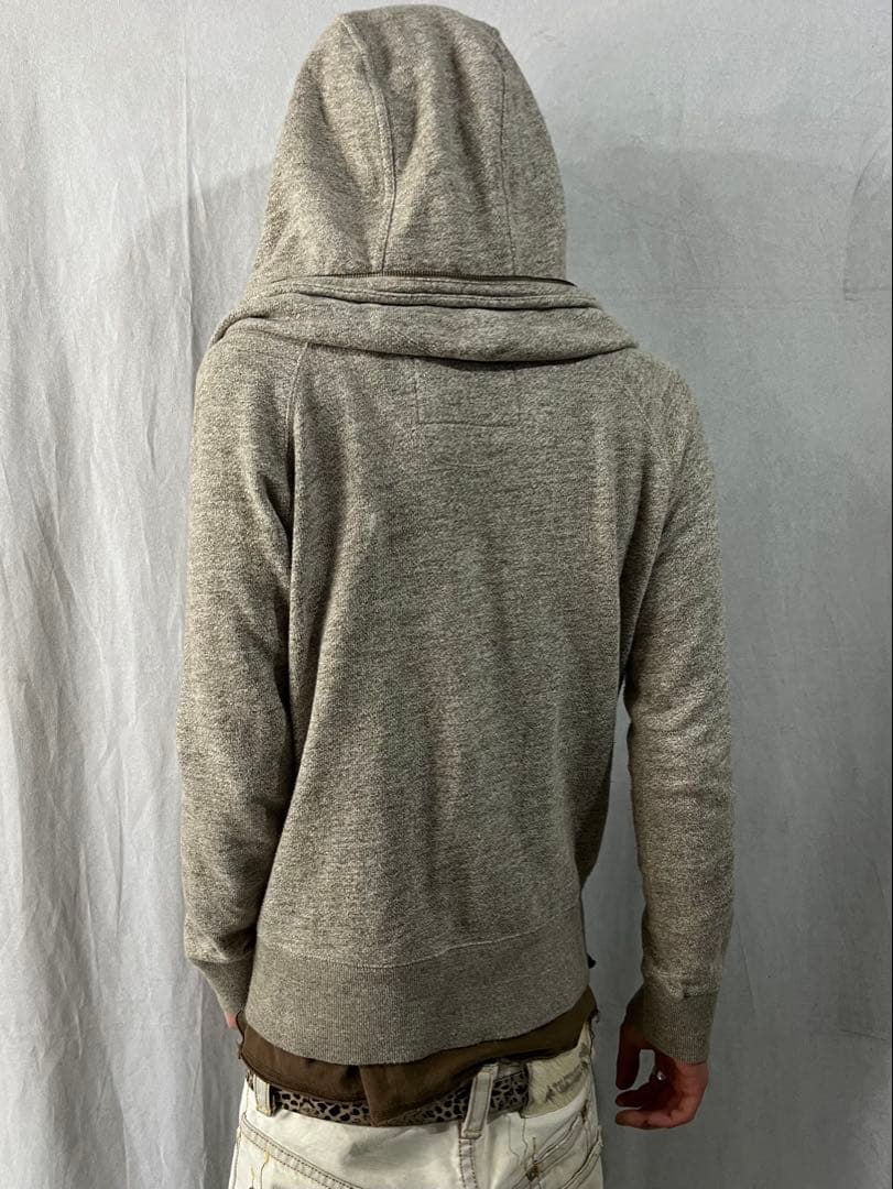 トップス NATURALVINTAGEGOA\"VolumeNeckSweatZHoodie