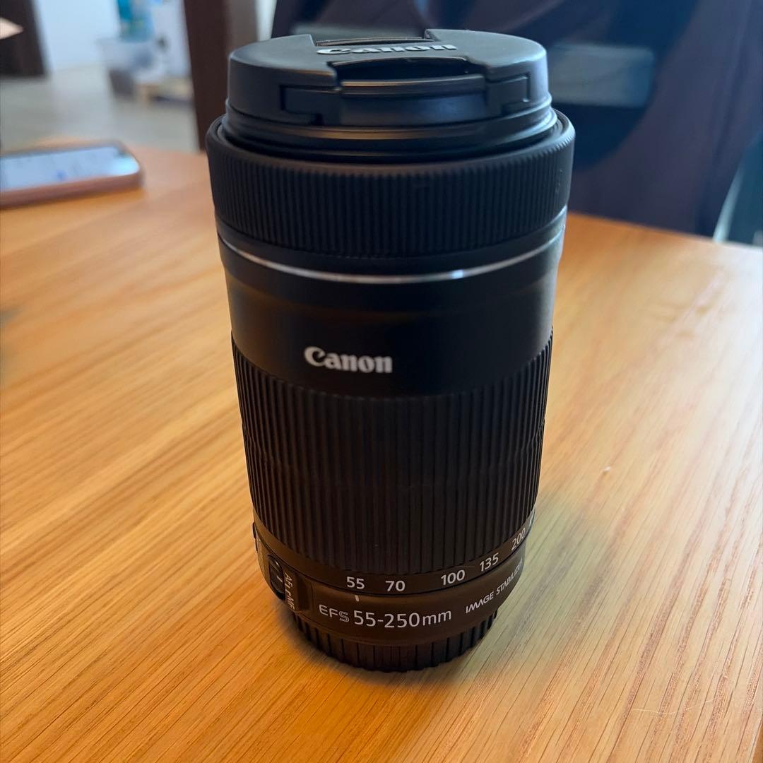 Canon レンズ EFS 55-250mm 0.85m/2.8ft
