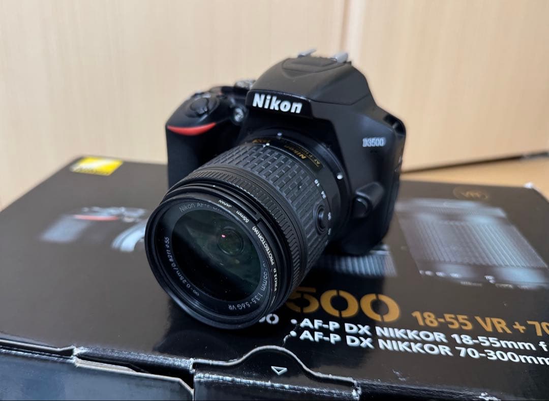【ズーさん専用】 Nikon D3500 一眼レフ ダブルズームキット