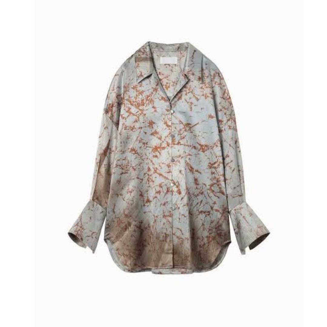 mamekrogouchi 餅米シャツ ブラウス