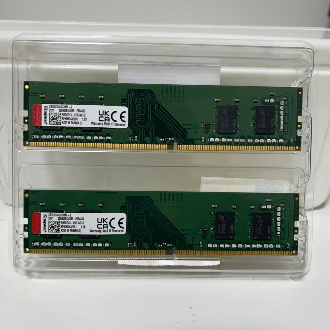 Kingston DDR4-3200 8GB×2 CBD32D4U2S1ME-8