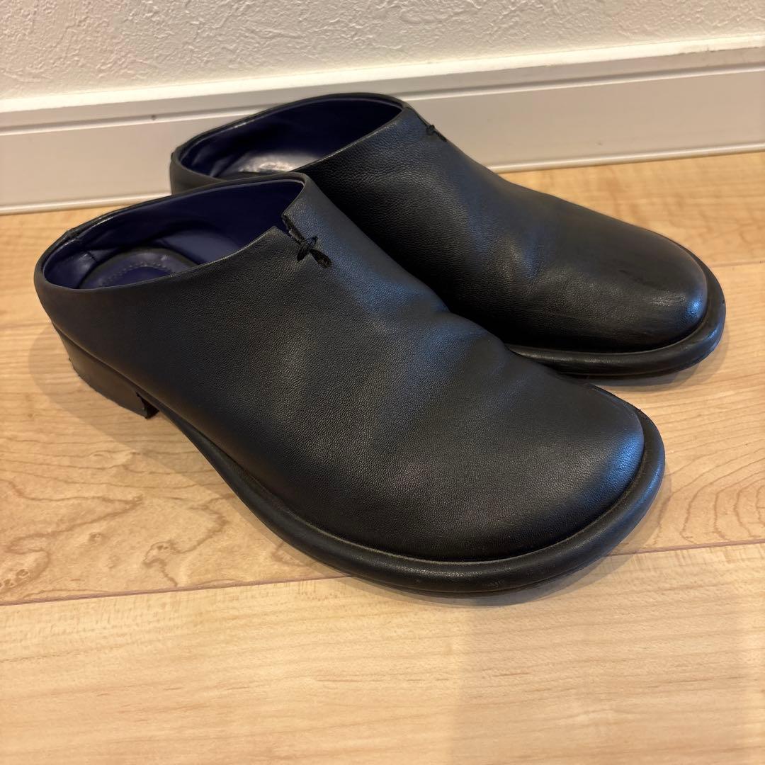 靴 TODAYFUL slide leather shoes 37