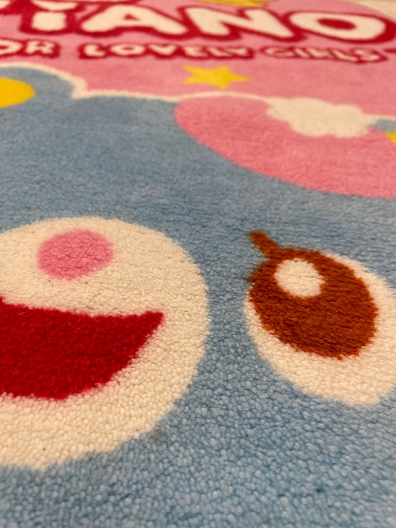 メゾピアノ　ミミポポちゃん　ラグマット　レア　レトロ