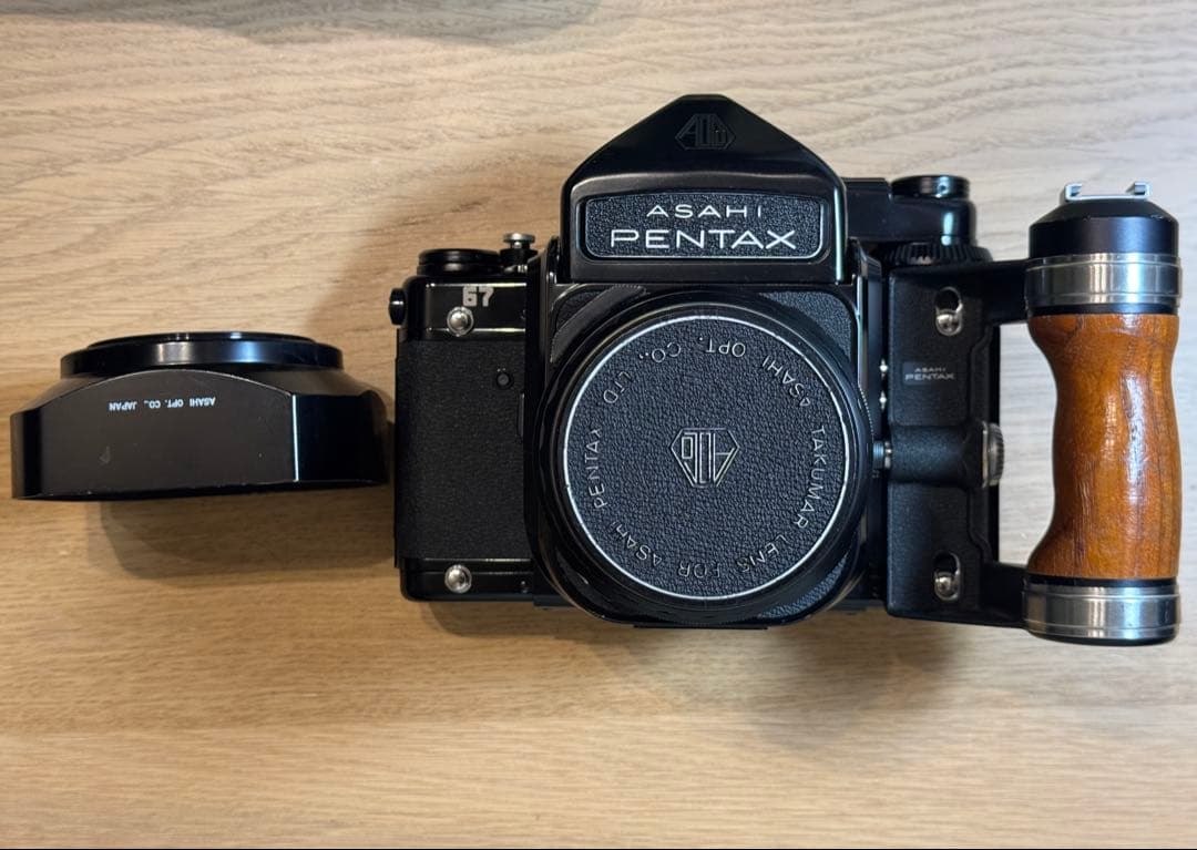 完動品　ペンタックス 67 TTL 後期型 + 105 2.4