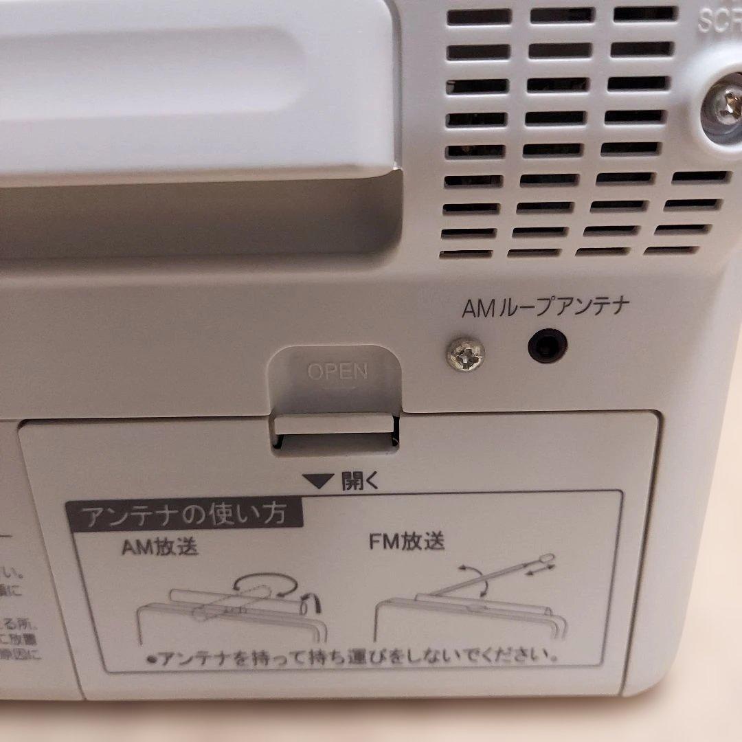 【美品】Panasonic・AM/FM・ラジオレコーダー・ホワイト