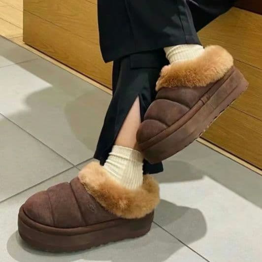 タズリータ ブラウン　24cm 厚底ブーツ　新品　UGG アグ　Tazzlita