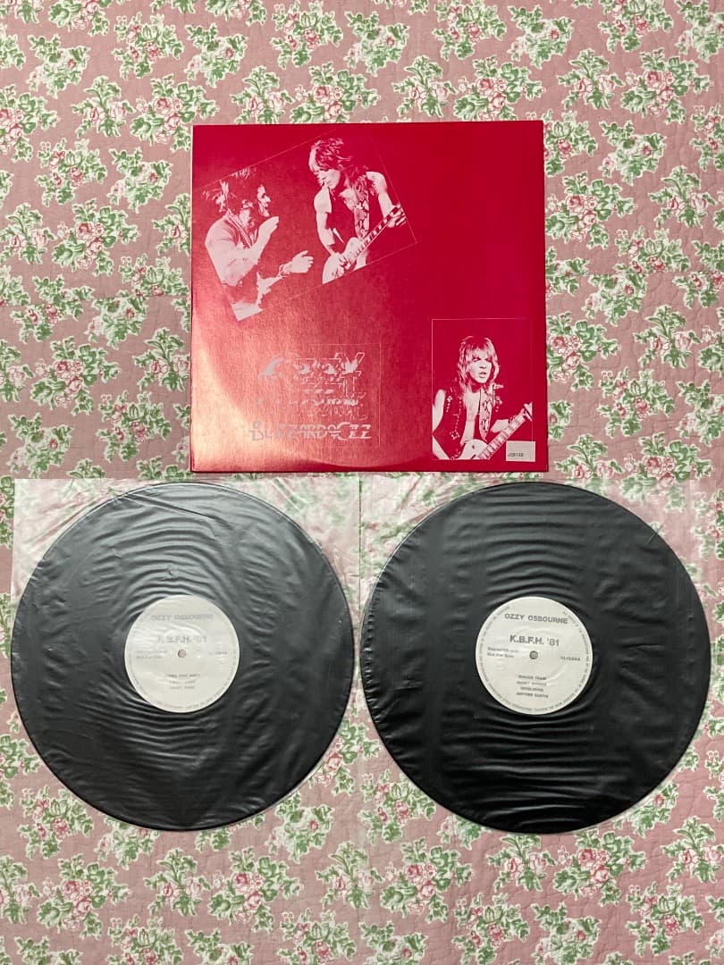 洋楽 OZZY OSBOURNE LIVE! from K.B.F.H. 1981