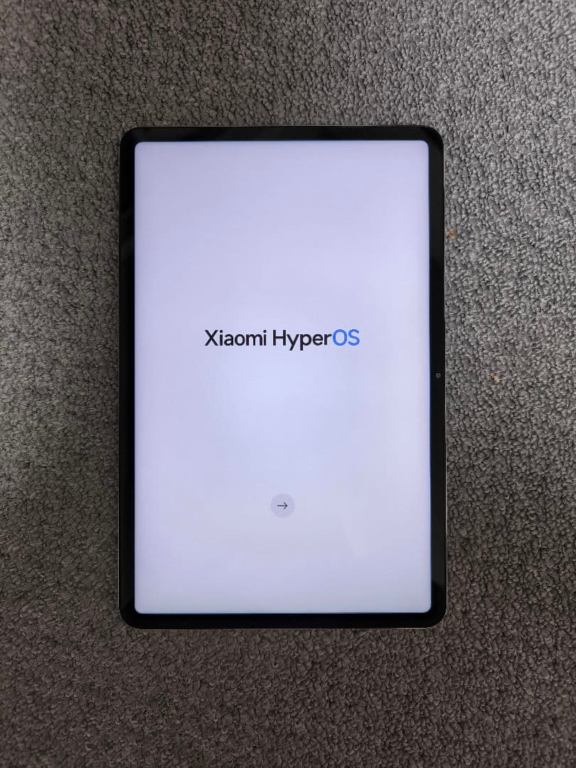 Xiaomi pad 6 6GB 128GBゴールド【傷あり】【純正ケース付き】