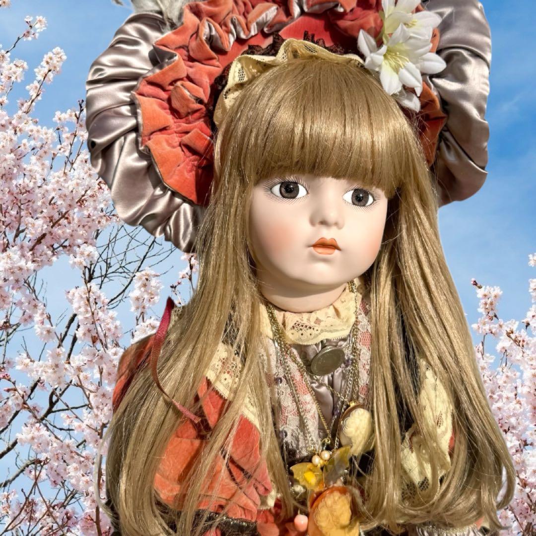 user_a792b3c9 ビスクドール ブリュ ジュン 証明書付き 桜色