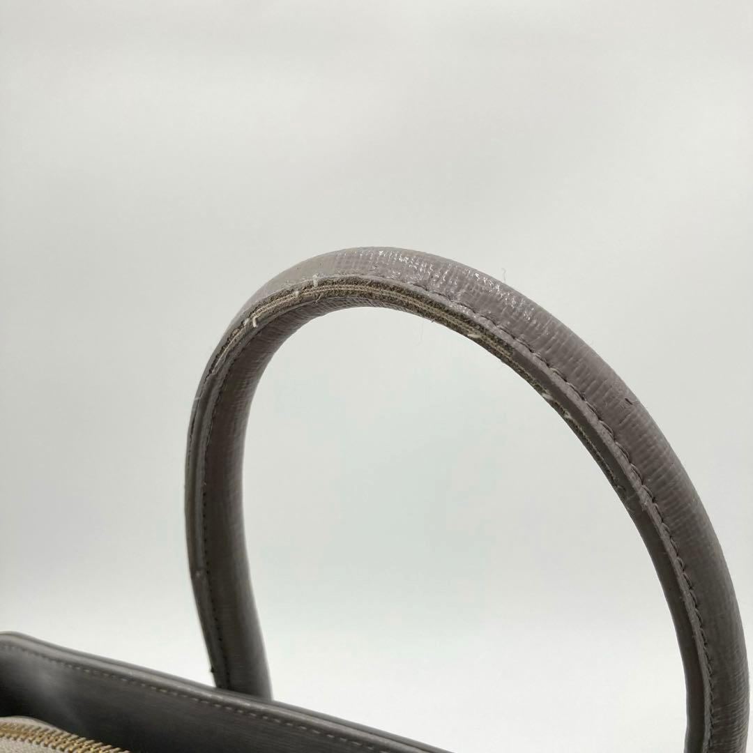 美品✨FURLA フルラ テッサ 2way ハンドバッグ レザー グレー