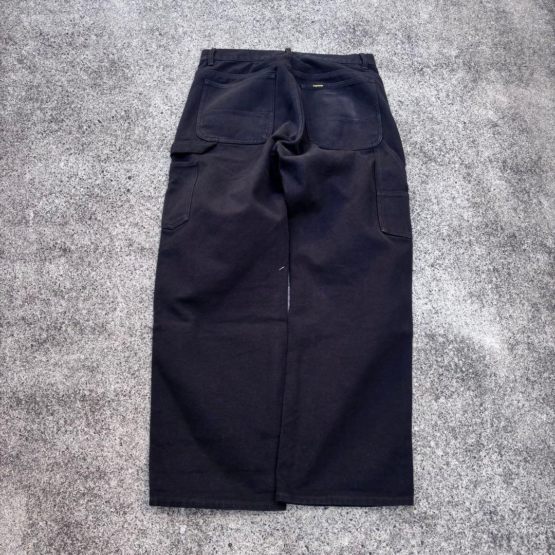2020 Supreme バギーワイド　ブラックデニム　サイズ30