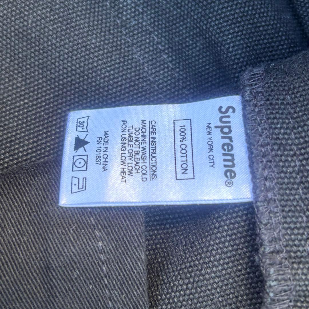 2020 Supreme バギーワイド　ブラックデニム　サイズ30