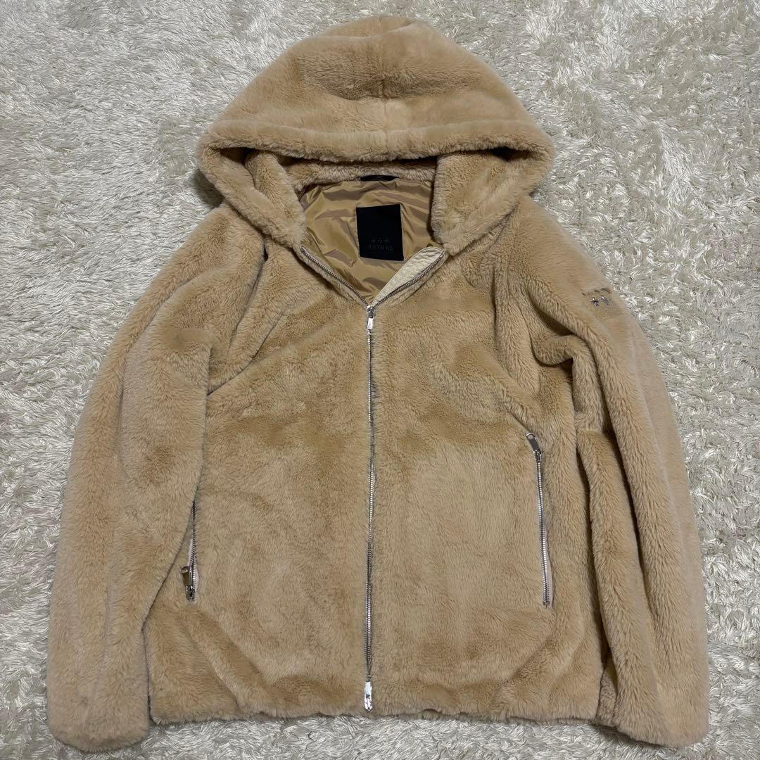 極美品✨TATRAS タトラス　ボモス　ファー　ジャケット　01