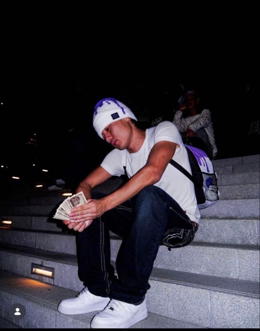 バッグ FML DRIP BACKPACK (WHITE) fuck my life