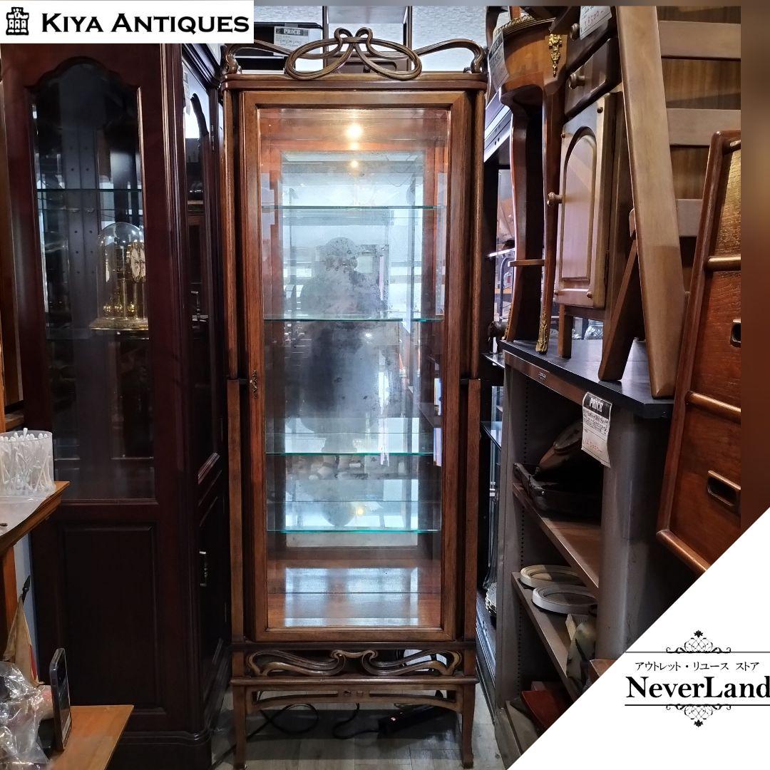 M●aara(非常時）専用送料込希少☞イギリス製☜アンティーク無垢キュリオケース