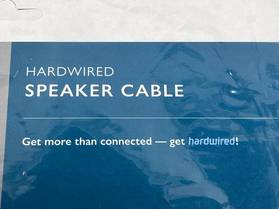 新品 TRANSPARENT スピーカーケーブル 6.0m HW-SC20