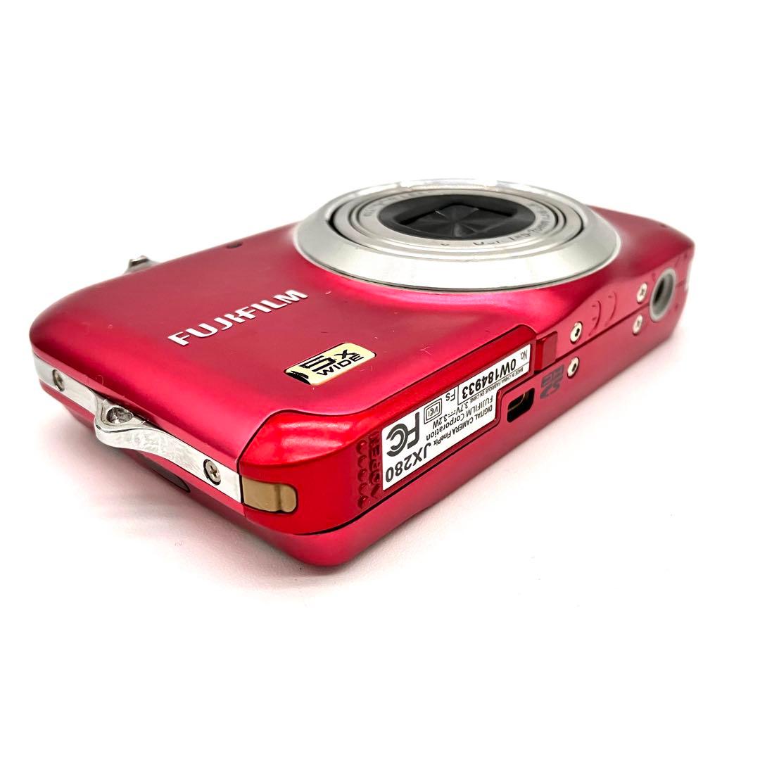 FUJIFILM FinePix JX280 レッド
