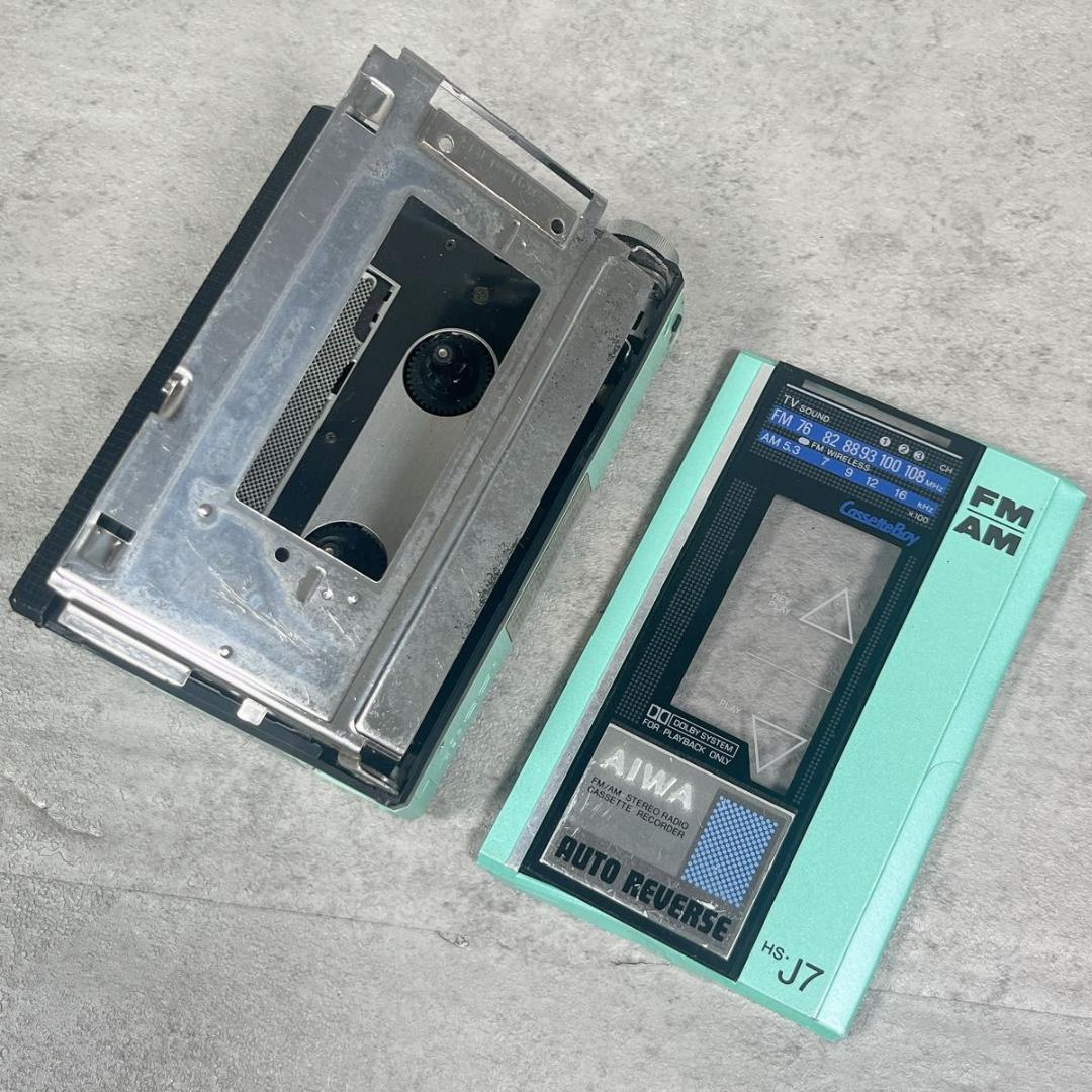 AIWA アイワ CassetteBoy カセットボーイ HS-J7 グリーン