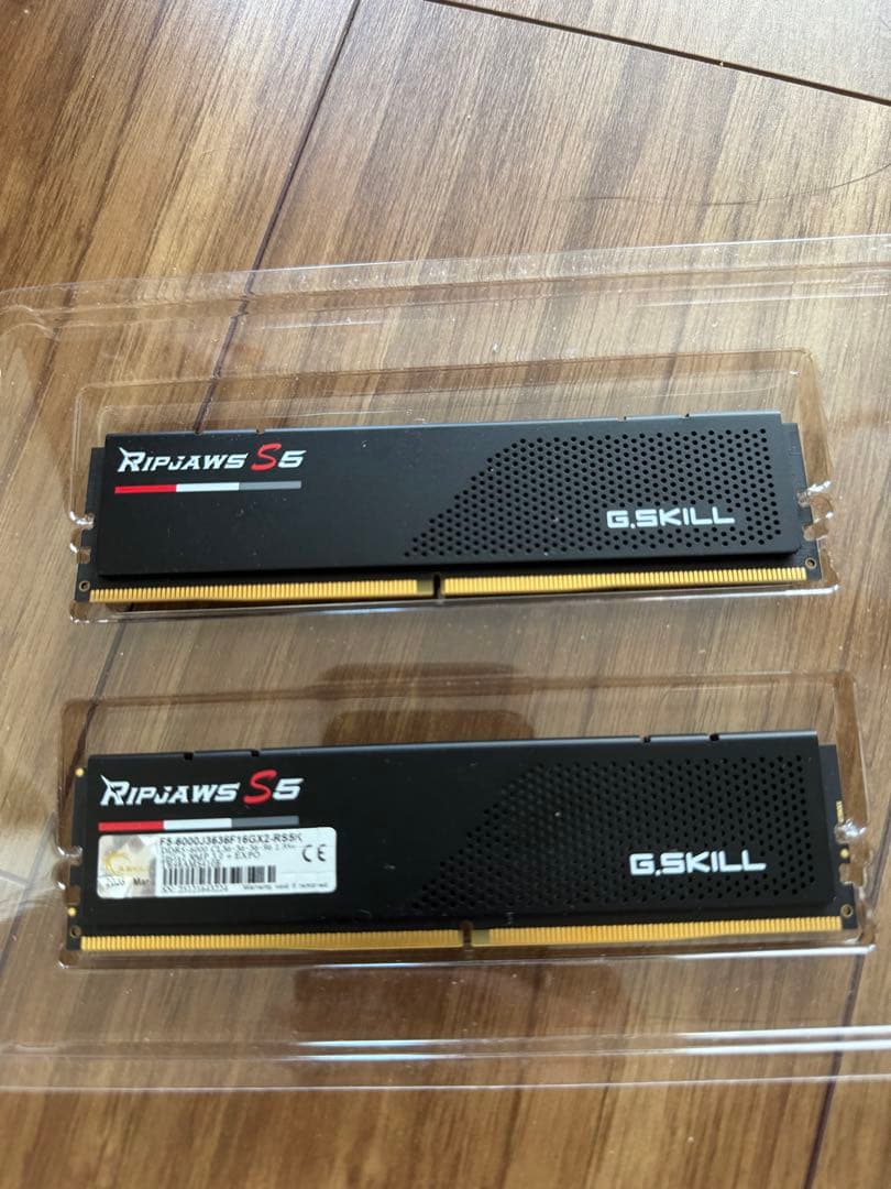 メモリー G.SKILL F5-6000J3636F16GX2-FX5