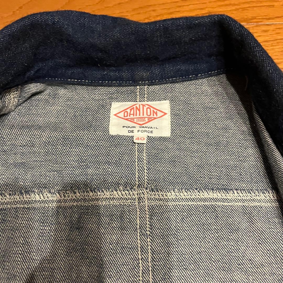 DANTON デニム生地カバーオール