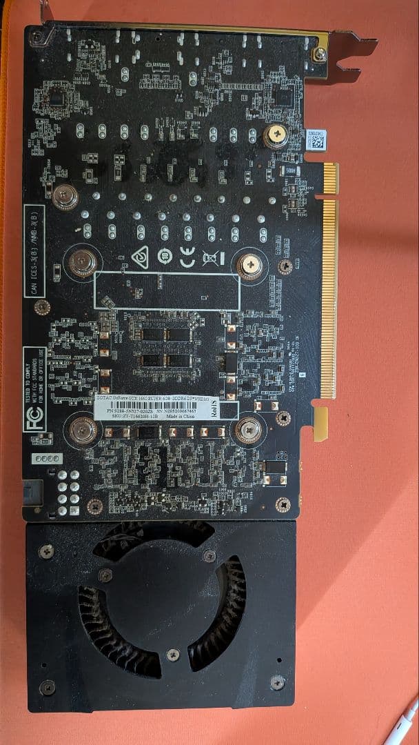 ZOTAC GEFORCE GTX1660SUPER グラフィックボード