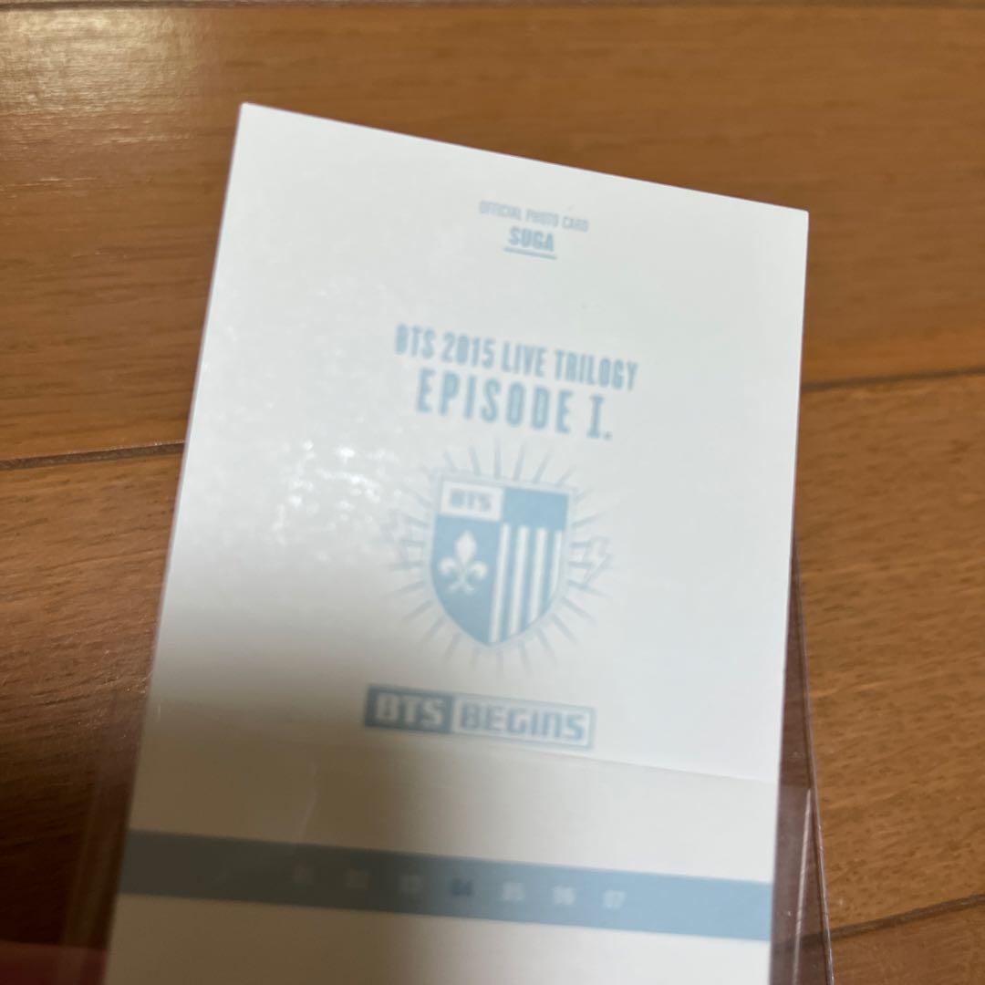 BTS BEGINS ミニフォト　ユンギ　SUGA 4番　トレカ