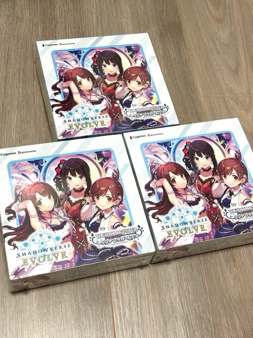 Shadowverse EVOLVEアイドルマスターシンデレラガールズ 3BOX