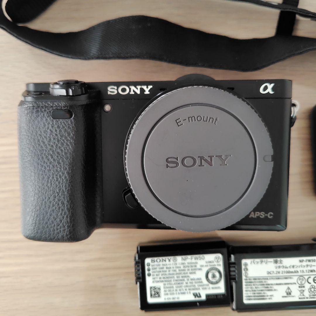 ソニー α6000 ボディ ILCE-6000　SDカード付き