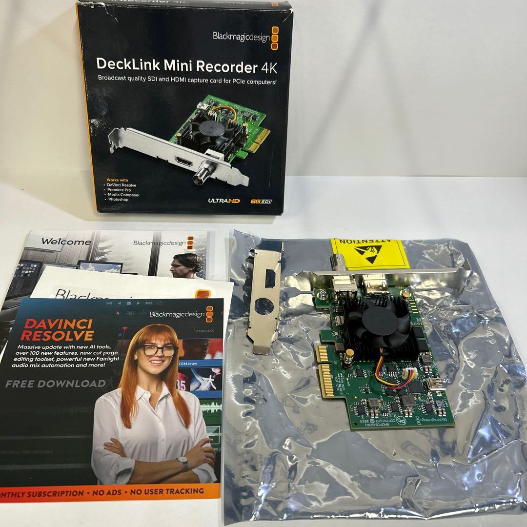 505183 DeckLink Mini Recorder 4K ブラック