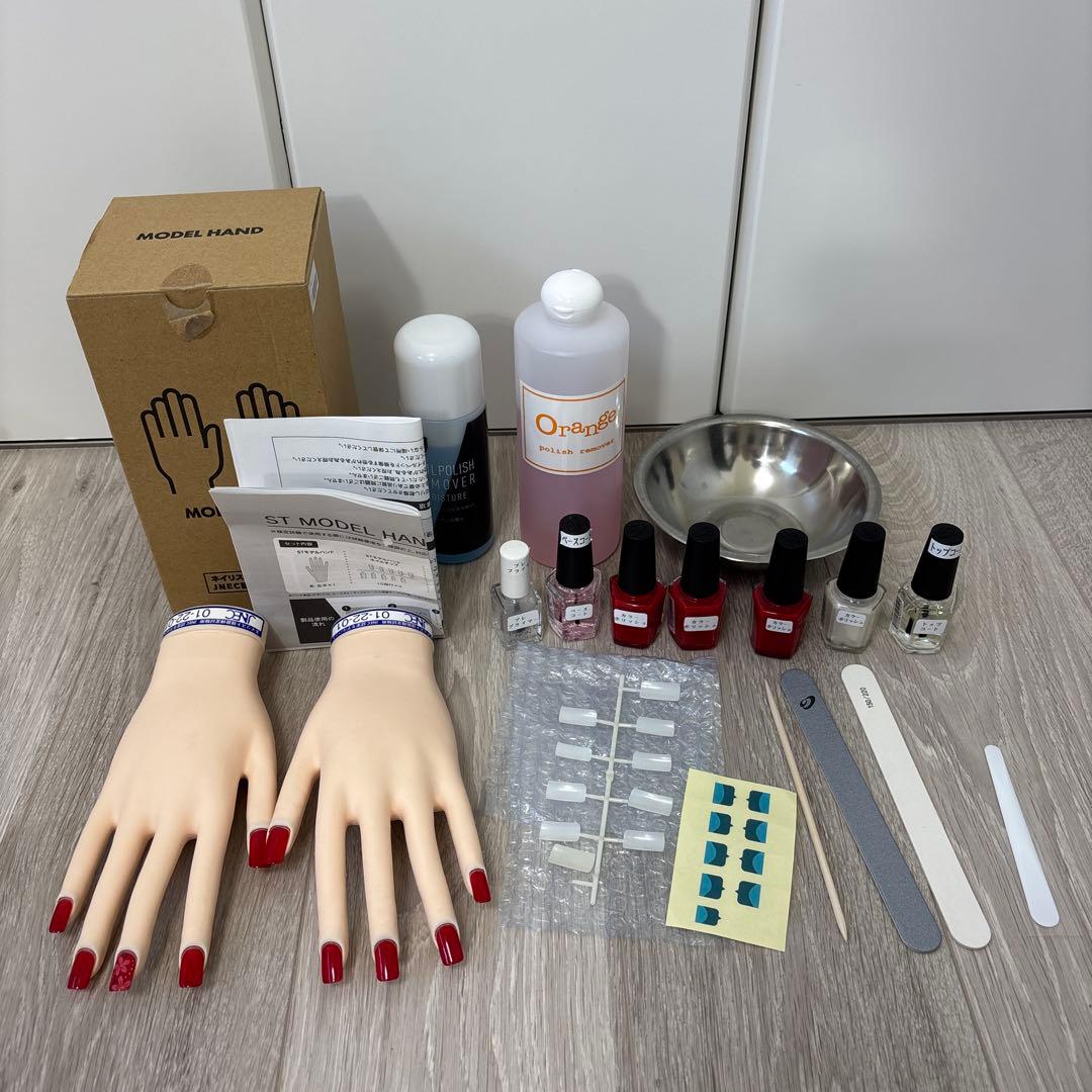 ネイリスト技能検定　jenc認定モデルハンド　3級